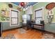 Bright kitchen featuring stainless steel refrigerator and microwave at 410 7Th St, Spencer, NC 28159