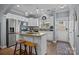 Modern kitchen with stainless steel appliances and granite countertops at 4126 Walker Rd, Charlotte, NC 28211