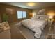 Large main bedroom with king-size bed and neutral decor at 5030 Monacan Way, Indian Land, SC 29707