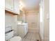 Small bathroom with shower/tub, toilet and vanity at 6208 Karenstone Dr, Charlotte, NC 28215