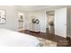 Main bedroom with access to bathroom and ample closet space at 1317 Downs Ave, Charlotte, NC 28205