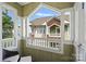 Private balcony with view of neighboring townhomes at 1733-C Matheson Ave, Charlotte, NC 28205