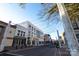 Renovated street with string lights and retail spaces at 298 Misenheimer Nw Dr, Concord, NC 28025