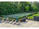 Outdoor bocce ball court with lounge chairs at 45528 Misty Bluff Dr, Charlotte, NC 28278