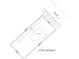 Preliminary plot map showing the dimensions and location of the house on the lot at 507 Park Ave, Salisbury, NC 28144