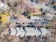Overhead view showcasing building and ample parking at 5601 Fairview Rd # 22, Charlotte, NC 28209