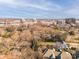 Aerial view showing home's location in a vibrant urban setting at 5601 Fairview Rd # 22, Charlotte, NC 28209
