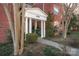 Brick building exterior with columns and landscaping at 5601 Fairview Rd # 22, Charlotte, NC 28209
