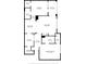Floor plan showing two bedrooms, two baths and balcony at 5601 Fairview Rd # 22, Charlotte, NC 28209
