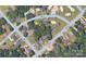 Aerial view showing home location and surrounding neighborhood at 611 Clarinda St, Rock Hill, SC 29730