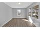 Bedroom with gray walls and wood-look flooring at 611 Clarinda St, Rock Hill, SC 29730