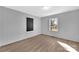 Bright bedroom with gray walls, wood floors, and a chalkboard accent wall at 611 Clarinda St, Rock Hill, SC 29730