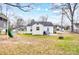 Backyard view of home, showing patio and landscaping at 621 Flint St, Rock Hill, SC 29730