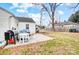 Backyard patio area with grill and seating at 621 Flint St, Rock Hill, SC 29730