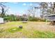 Large backyard with playset and trampoline at 621 Flint St, Rock Hill, SC 29730