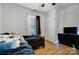 Bedroom with a double bed, dresser, and a TV at 621 Flint St, Rock Hill, SC 29730