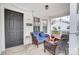 Cozy front porch with seating for relaxing at 621 Flint St, Rock Hill, SC 29730