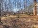 Spacious backyard with shed and wooded area at 10321 Shelter Rock Ct, Charlotte, NC 28214