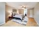 Bright bedroom featuring modern furniture, carpeted floor, and ample natural light creating a cozy and inviting space at 109 Chanticleer Ct, Charlotte, NC 28214