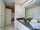 Clean bathroom with granite countertop and shower at 12 Woodvine Ln, Clover, SC 29710