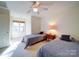 Bedroom with two twin beds and ample natural light at 12 Woodvine Ln, Clover, SC 29710