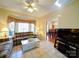 Cozy breakfast nook with bay window and comfortable seating at 12 Woodvine Ln, Clover, SC 29710