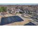 Aerial view of community clubhouse near lake at 12 Woodvine Ln, Clover, SC 29710