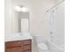 Clean bathroom with tub and shower at 1304 Queen Lyon Ct, Charlotte, NC 28205