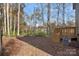 Spacious backyard with mature trees at 815 Sherwood Ave, Albemarle, NC 28001