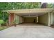 Attached two-car garage with ample space for parking and storage at 825 W Ketchie St, China Grove, NC 28023