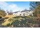 Aerial view of two houses with a large backyard at 9113 Rowe Ct, Charlotte, NC 28278