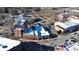 Aerial view of commercial property in the city center at 921 Northeast Dr, Davidson, NC 28036