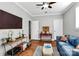 Multi-purpose bonus room, hardwood floors, and ample space for relaxation at 921 Northeast Dr, Davidson, NC 28036