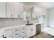 Close-up of a well-equipped kitchen featuring modern appliances and elegant finishes at 122 Stockbridge Ln, Statesville, NC 28625