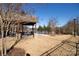 Community gazebo overlooking the lake with seating and grilling area at 138 Lanyard Dr # B, Mooresville, NC 28117