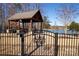 Private gated entrance to waterfront community with lake access at 138 Lanyard Dr # B, Mooresville, NC 28117