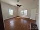 Bright living room with hardwood floors and large windows at 2824 N Brevard St, Charlotte, NC 28205