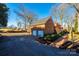 Brick home with attached two-car garage and landscaped walkway at 3467 Rock Bridge Dr, Conover, NC 28613