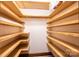 Well-lit pantry featuring extensive shelving at 3467 Rock Bridge Dr, Conover, NC 28613