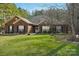 Brick ranch house with a well-manicured lawn at 416 Zelkova St, York, SC 29745