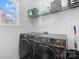 Laundry room with Samsung washer and dryer at 435 Mint St, Rock Hill, SC 29730