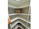 Well-organized pantry with ample shelving at 4392 Enchantment Cove Ln, Charlotte, NC 28216