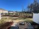 Private backyard with patio and wooded views at 5626 De Vere Dr, Indian Land, SC 29707