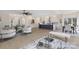 Open floor plan with kitchen, living, and dining areas at 8260 Blades Trl, Denver, NC 28037