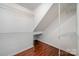 Large walk-in closet with wire shelving for convenient storage at 9330 Bellhaven Blvd, Charlotte, NC 28214
