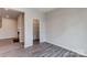Open pantry with wire shelving; provides ample storage space at 14926 Tamarack Dr, Charlotte, NC 28278