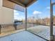 Relaxing screened porch overlooking backyard and wooded area at 1000 Lily Pond Cir, Waxhaw, NC 28173