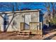 Home exterior featuring a wooden deck and steps at 105 Linden St, Clover, SC 29710