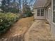 Backyard with patio and partially fenced area at 12064 Spinnaker Dr, Fort Mill, SC 29708