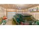 Attached garage with overhead storage and ample space at 1219 Century Dr, Clover, SC 29710